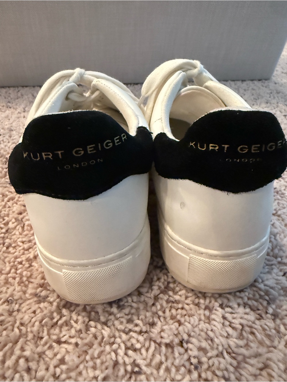 Kurt Geiger white sneaker from Nordstrom